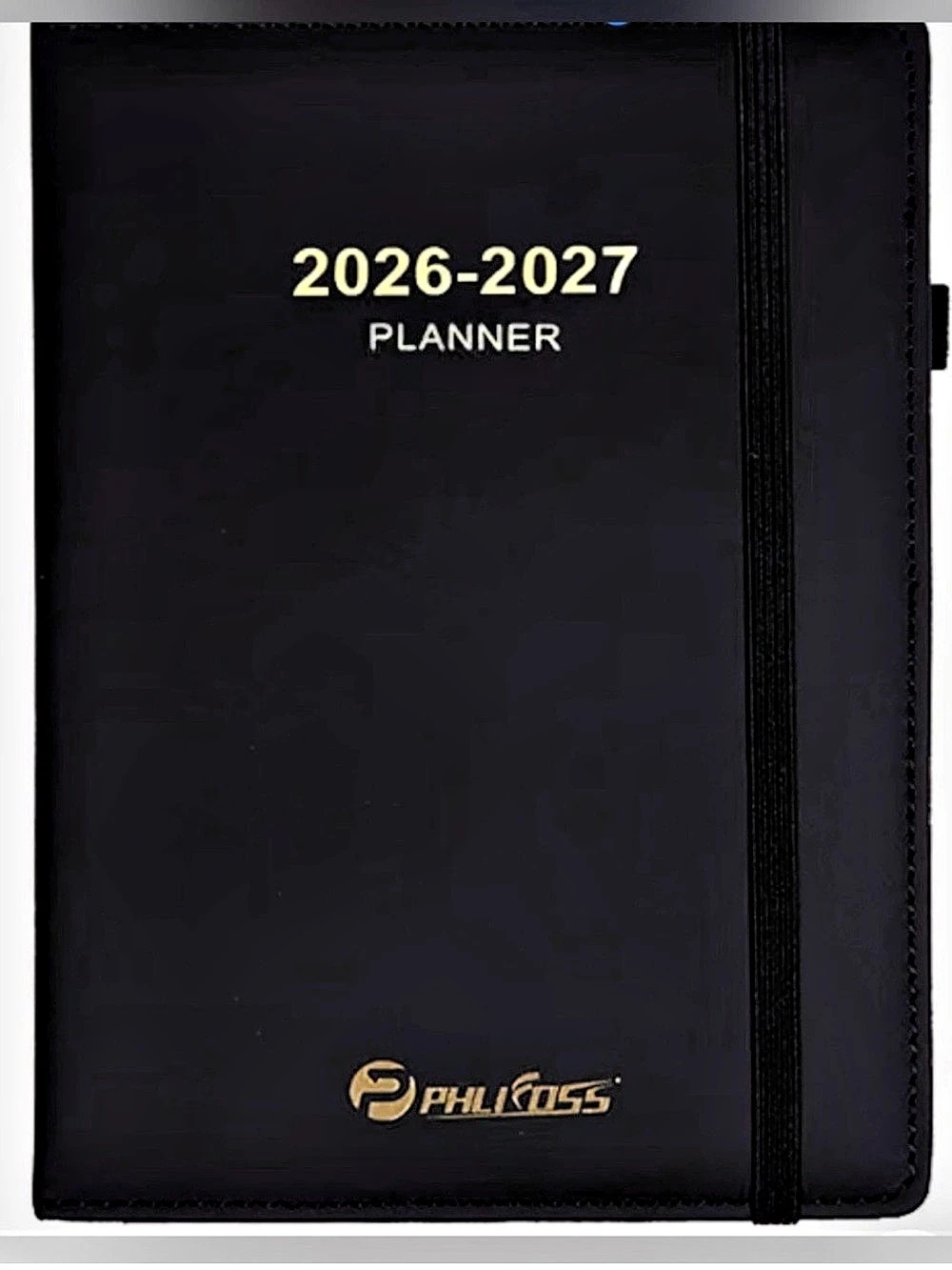 PHLISS 2026-2027 Planner Black Office Planner